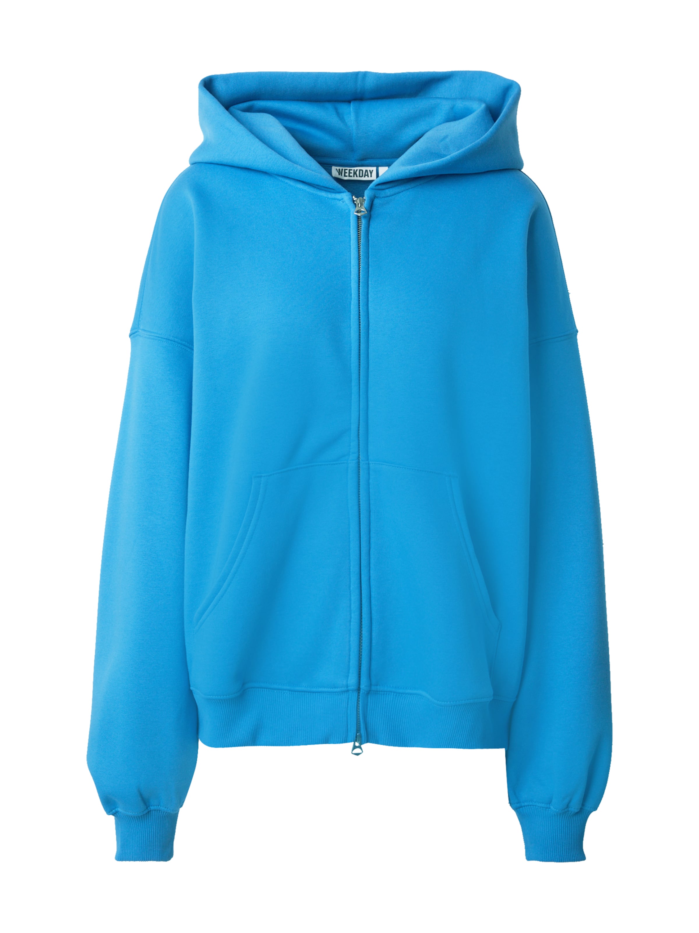 WEEKDAY Sweatjakke 'Tony' i blå: forside