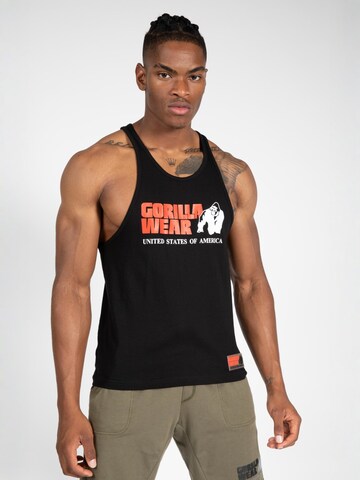 Gorilla Wear Performance shirt 'Classic' in Black: front
