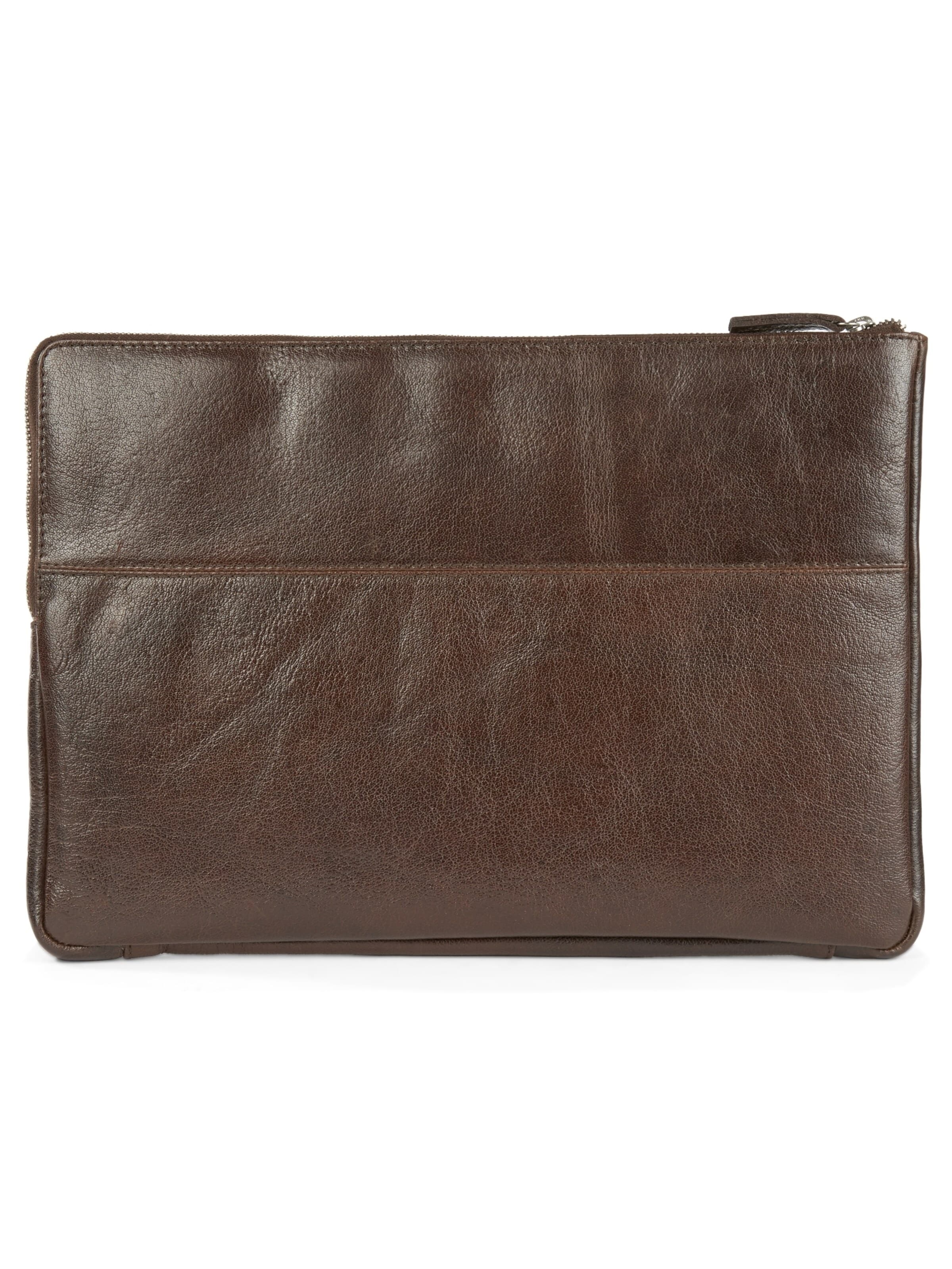 Lucleon Laptop Bag 'California' in Brown: front