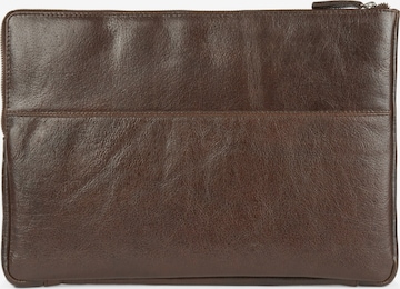 Lucleon Laptop bag 'California' in Brown: front