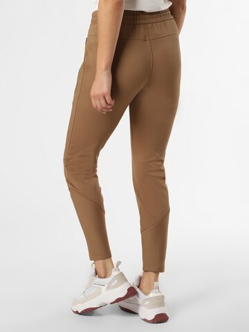 COMMA Tapered Pants in Brown