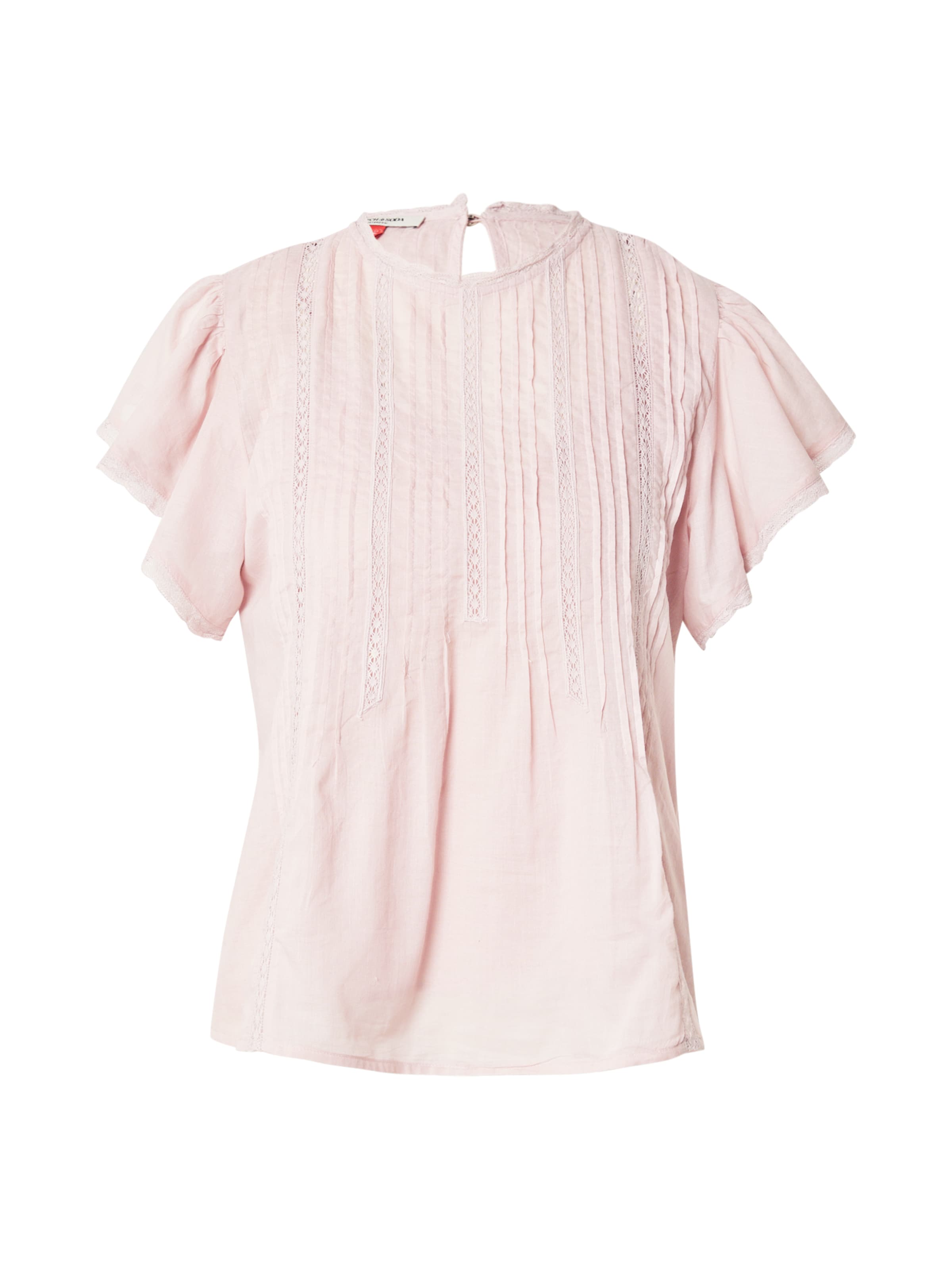 SCOTCH & SODA Blouse in Lila: voorkant