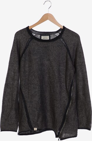 khujo Sweater & Cardigan in L in Grey: front