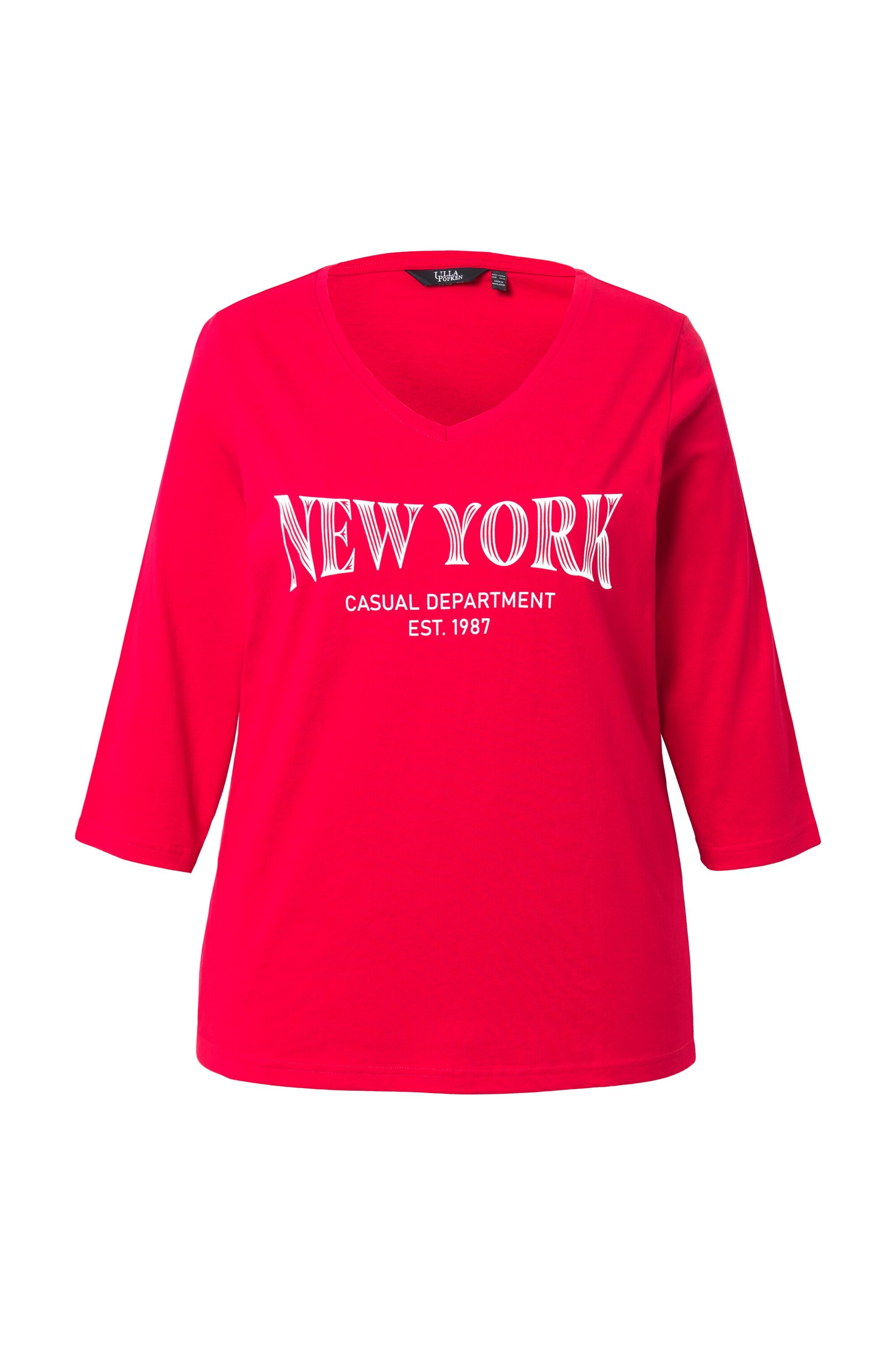 Ulla Popken Shirt in Red: front