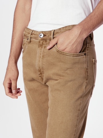 INDICODE JEANS Slimfit Jeans 'Calli' i brun