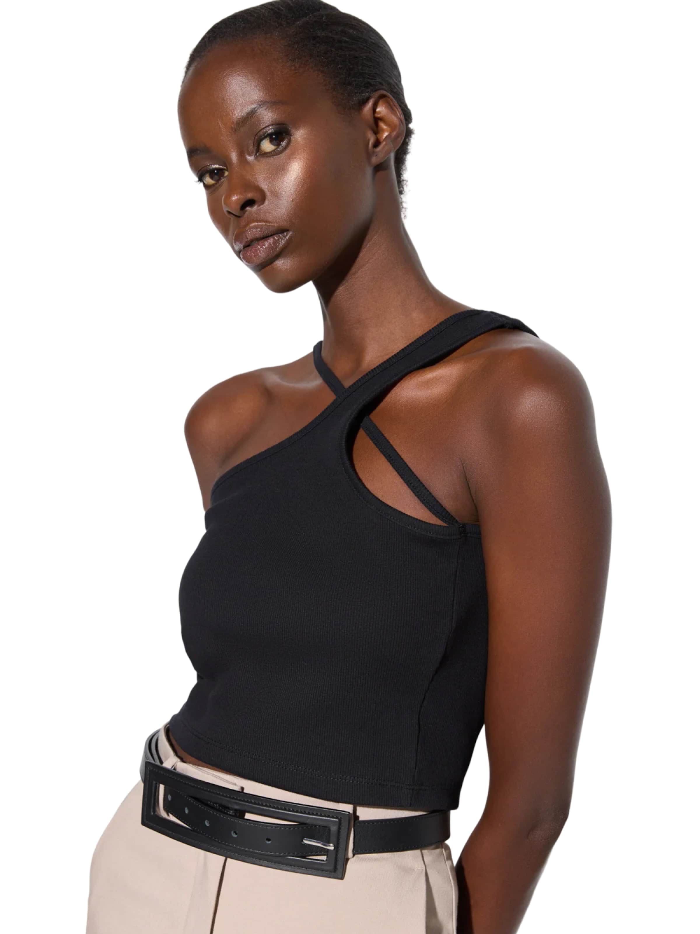 No Matter What Top in Black