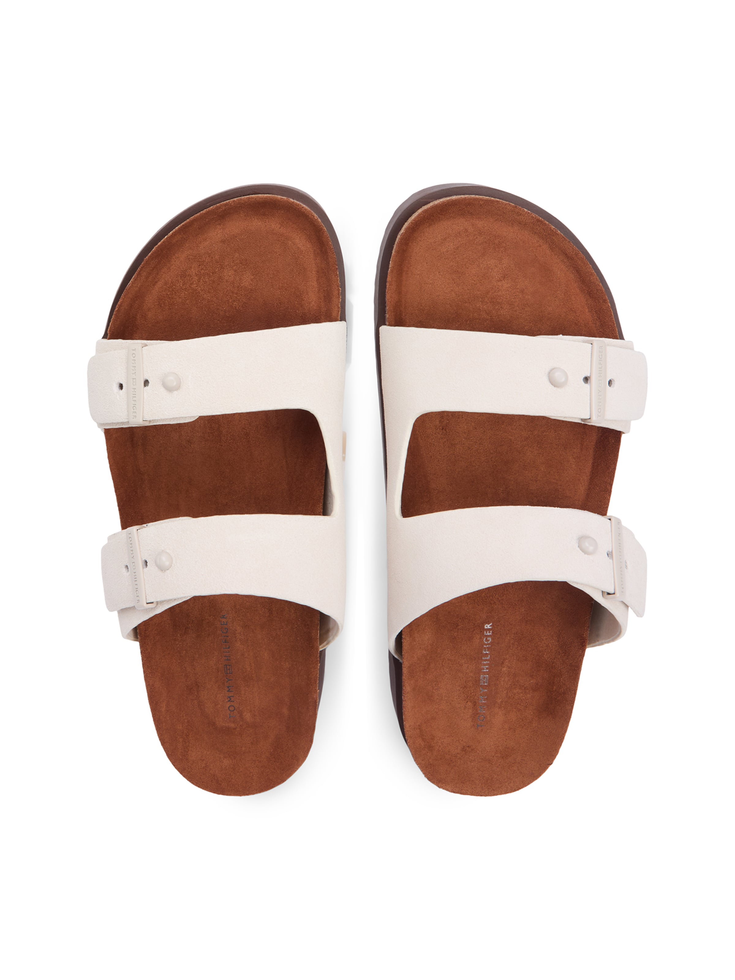 TOMMY HILFIGER Pantolette in Beige