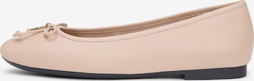 Ballerines TOMMY HILFIGER en rose : devant