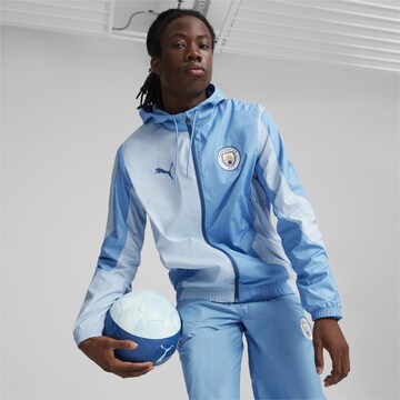 PUMA Trainingsjacke 'Manchester City Pre-Match' in Blau