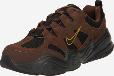 Nike Sportswear Baskets basses 'TECH HERA' en marron / noir, Vue avec produit