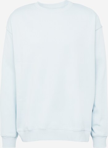 Sweat-shirt WEEKDAY en bleu : devant