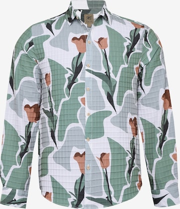 Campus SutraRegular Fit Košulja 'Lilliana' - bijela boja: prednji dio