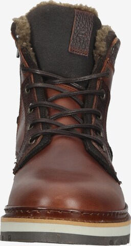 BULLBOXER Lace-Up Boots in Brown