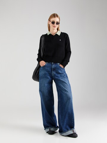 Pull-over Calvin Klein Jeans en noir