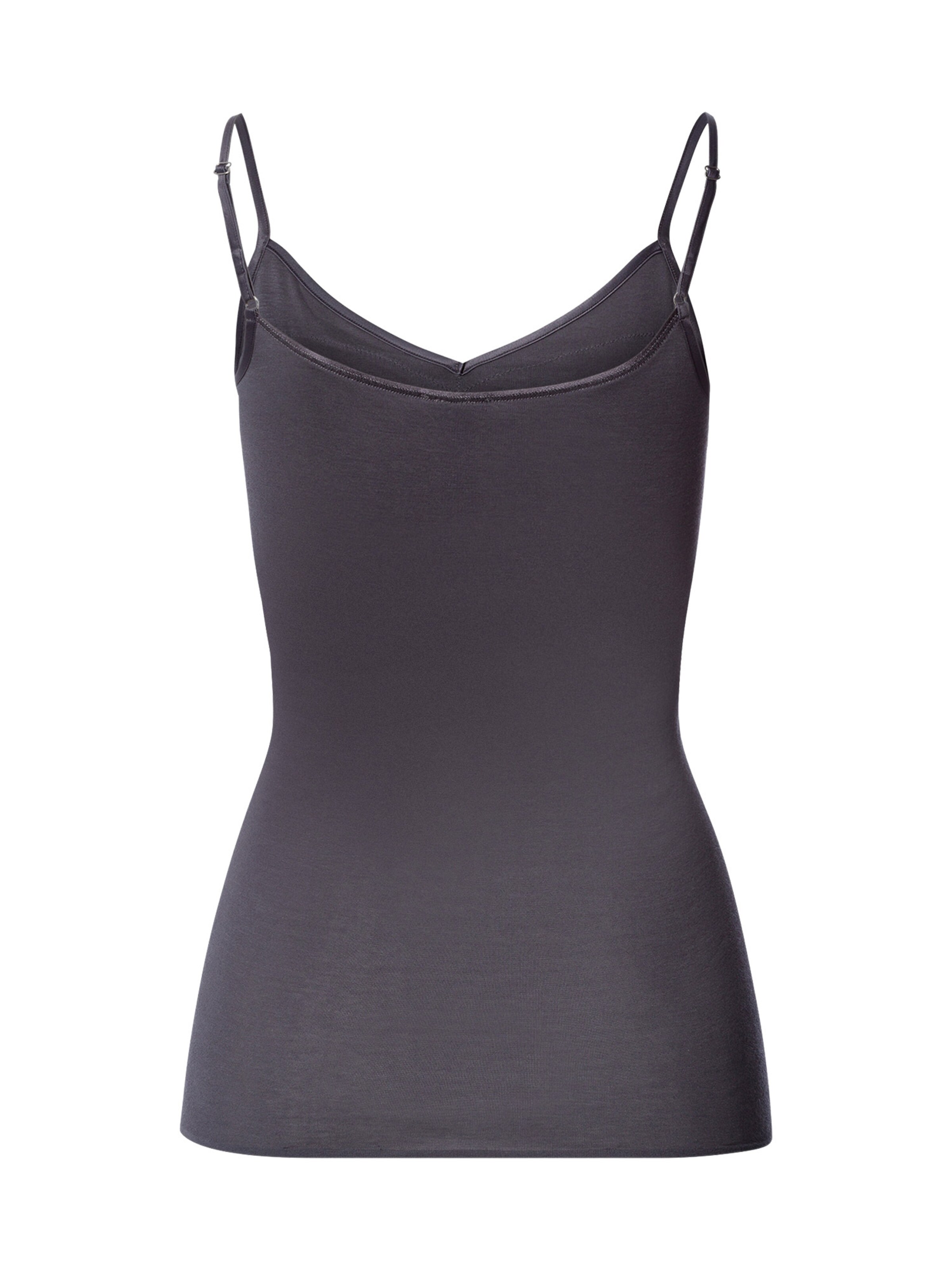 Hanro Top ' Cotton Seamless ' in Grey