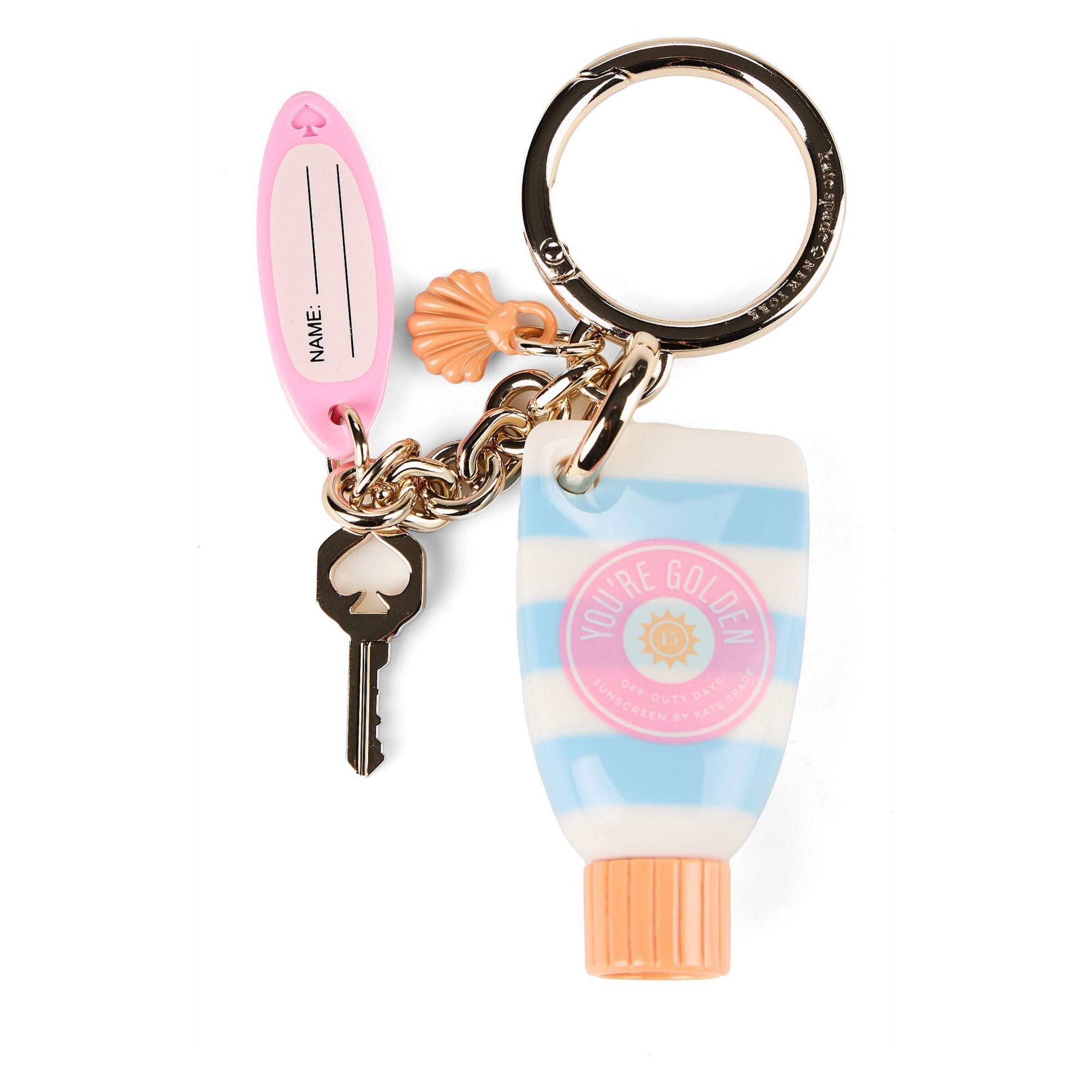 Porte-clés Kate Spade en mélange de couleurs : devant