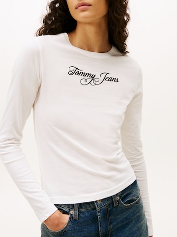 Tommy Jeans Футболка 'ESSENTIAL' в Белый