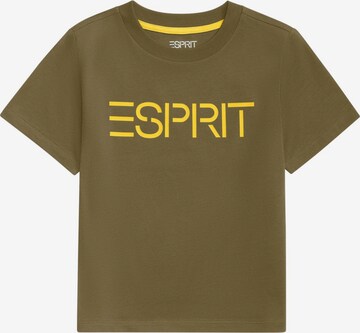 ESPRIT Shirt in Groen: voorkant