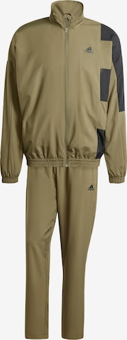 ADIDAS SPORTSWEAR Trainingspak in Groen: voorkant