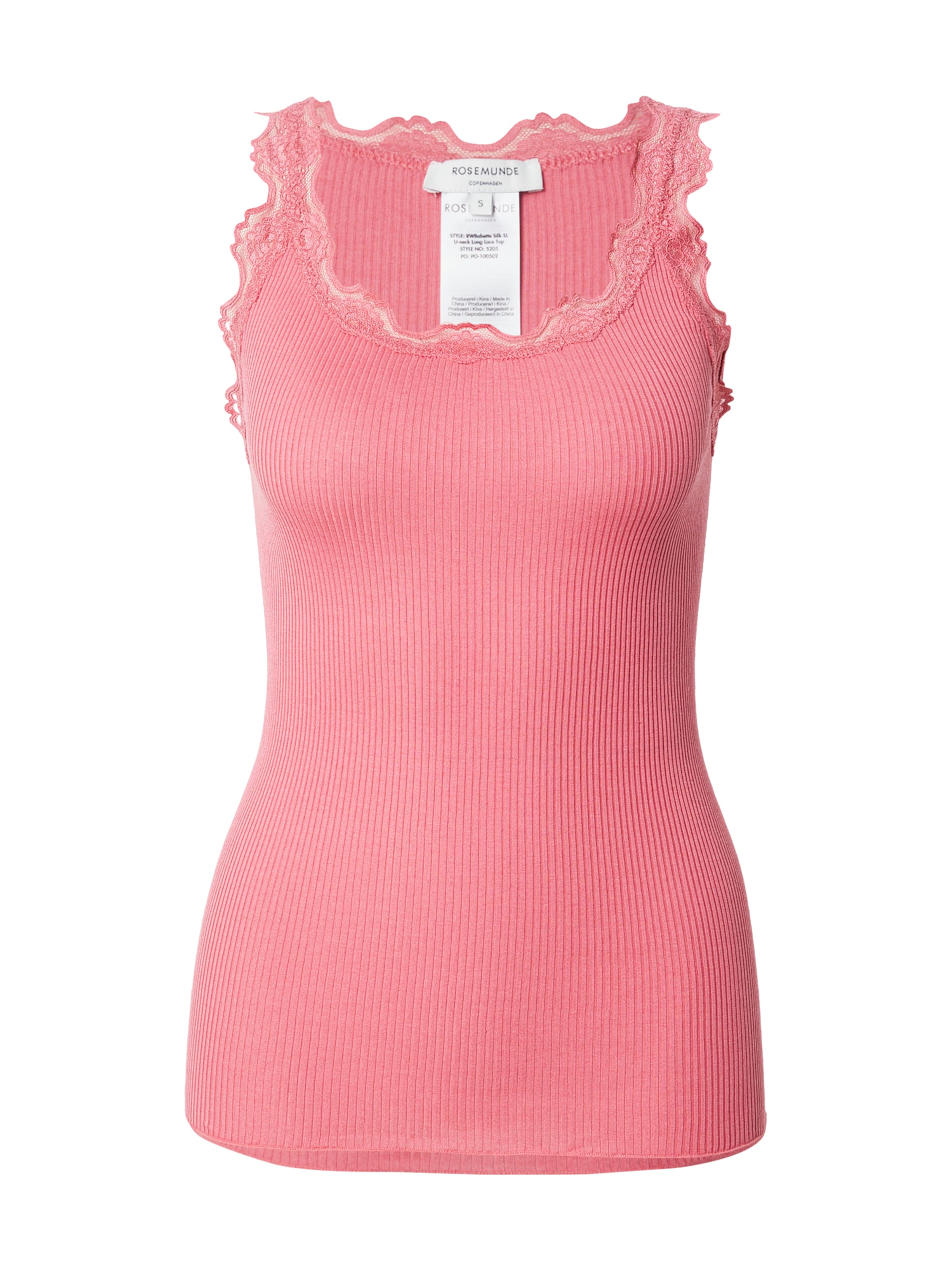 rosemunde Top - Ružová: predná strana