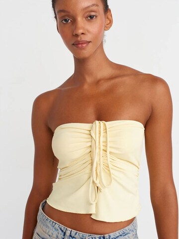 Dilvin Top in Yellow