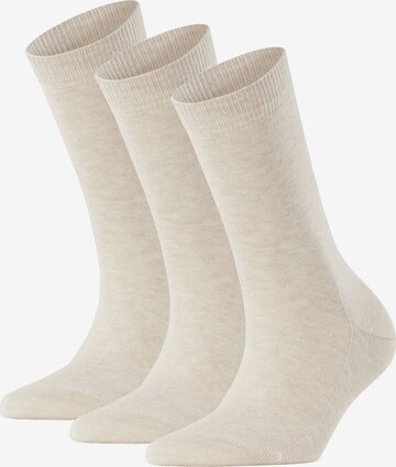 Chaussettes FALKE en beige : devant