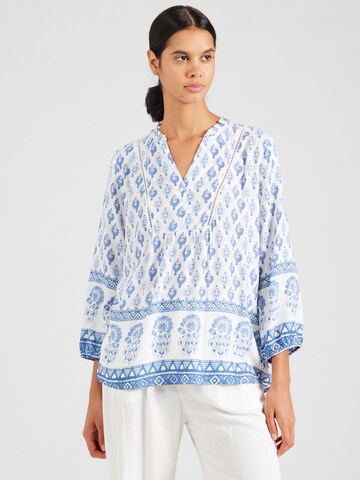 ZABAIONE Blouse 'De44steny' in Blauw: voorkant