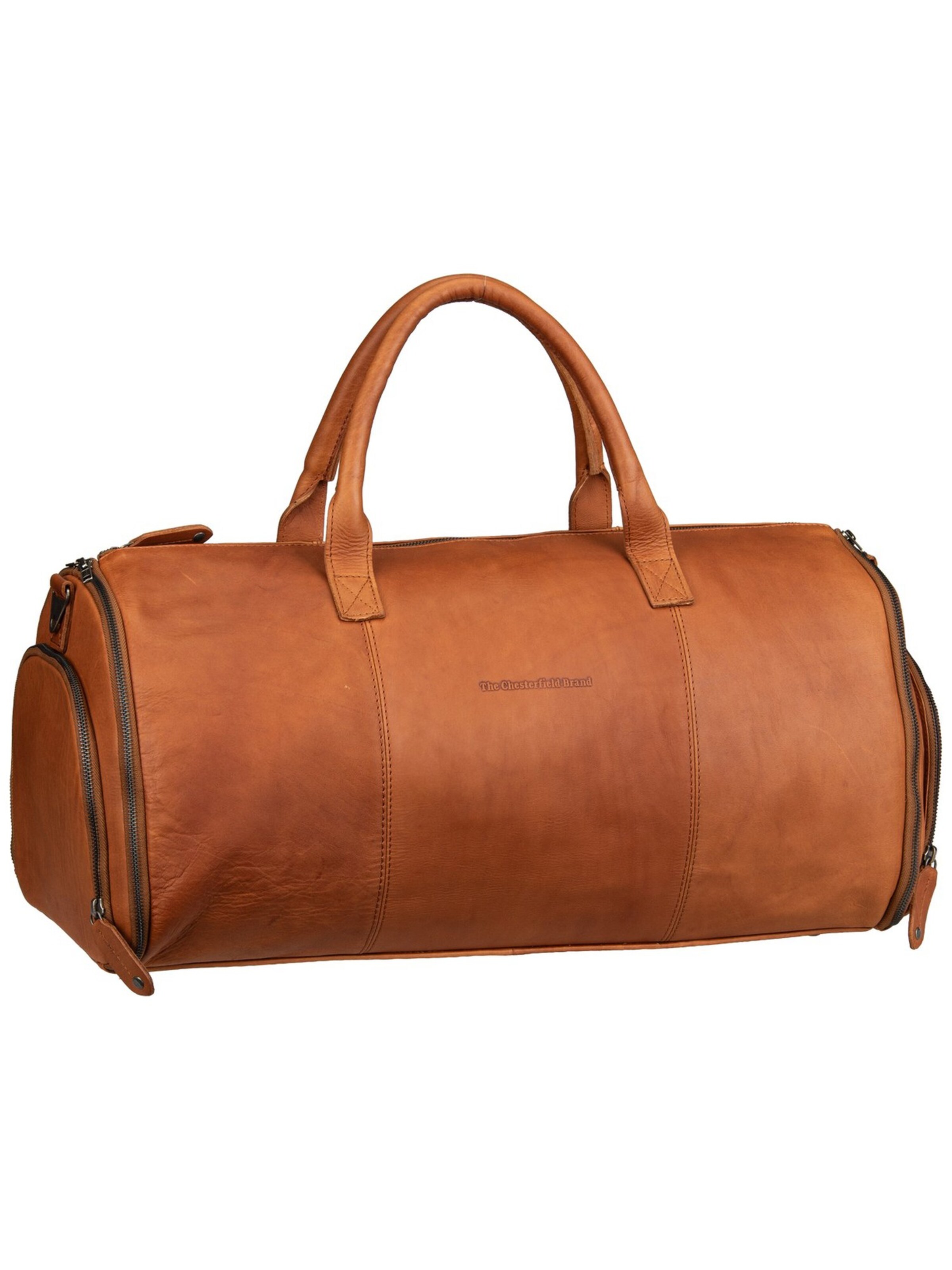 The Chesterfield Brand Weekender 'Finlay' in Brown: front