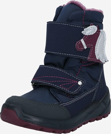 RICOSTA - Botas de nieve 'Garei' en azul: frente