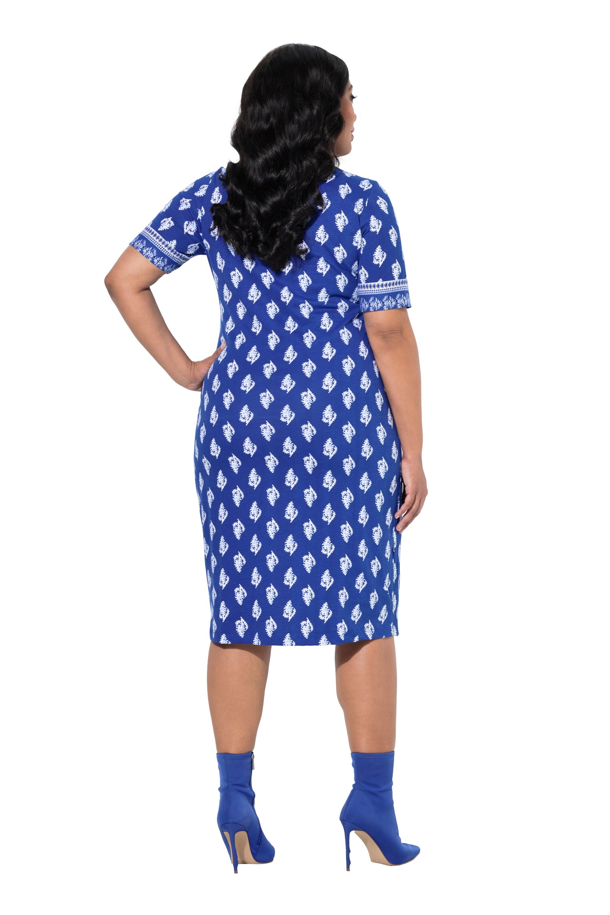 Ulla Popken Jurk in Blauw