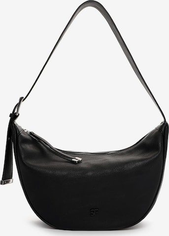 Suri Frey Schoudertas 'Lorrey' in Zwart: voorkant