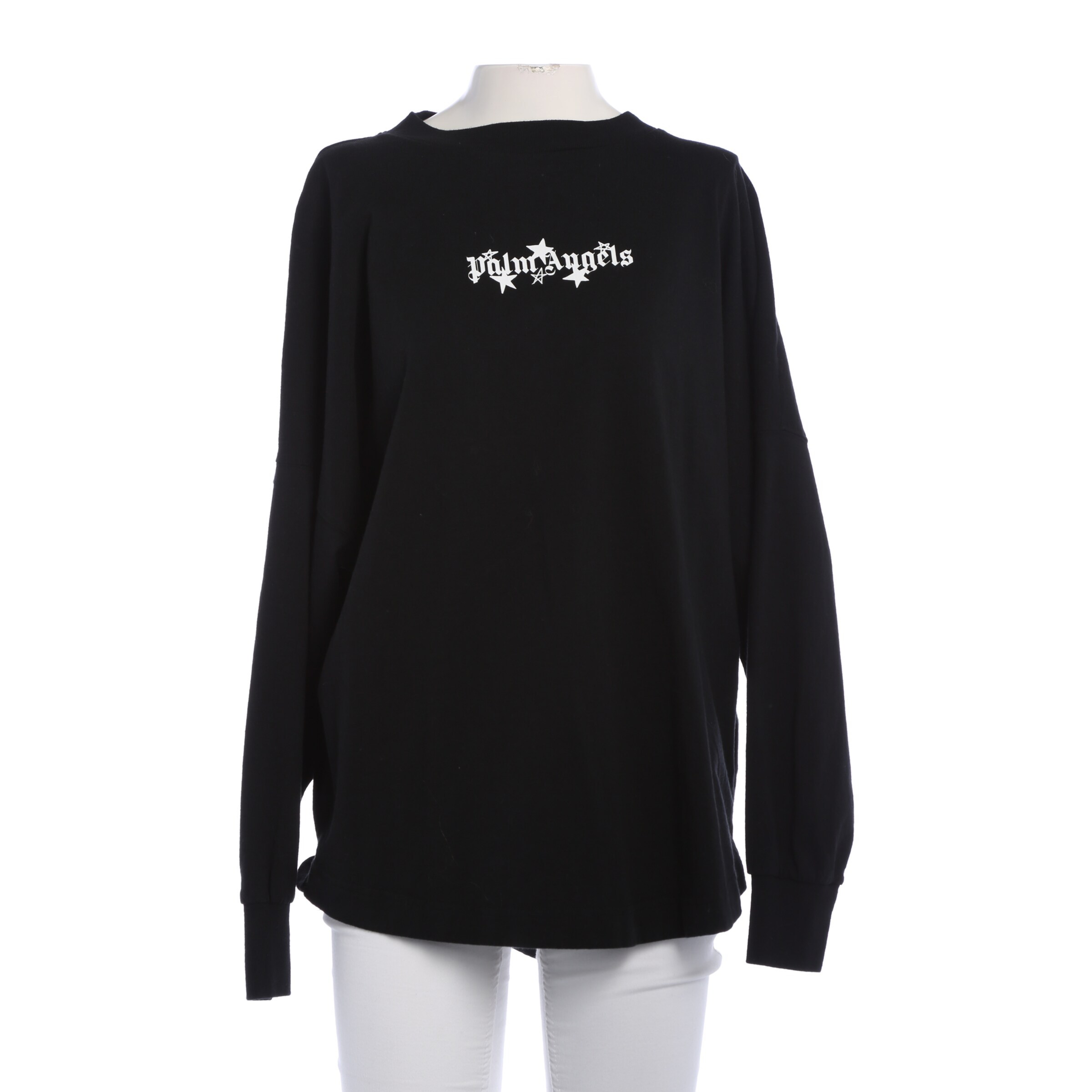 Palm Angels Top & Shirt in S in Black: front