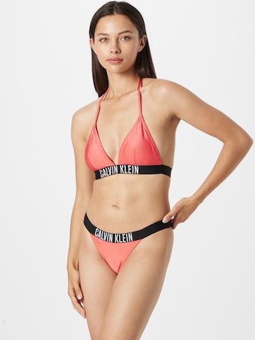 Calvin Klein Swimwear Regular Bikinihose 'Intense Power' in Orange