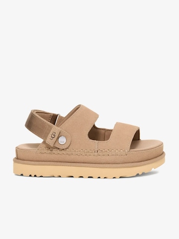 UGG Plateau-Sandalen in Beige: Vorderseite
