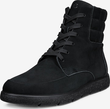 ECCO Schnürstiefelette in Schwarz: Vorderseite