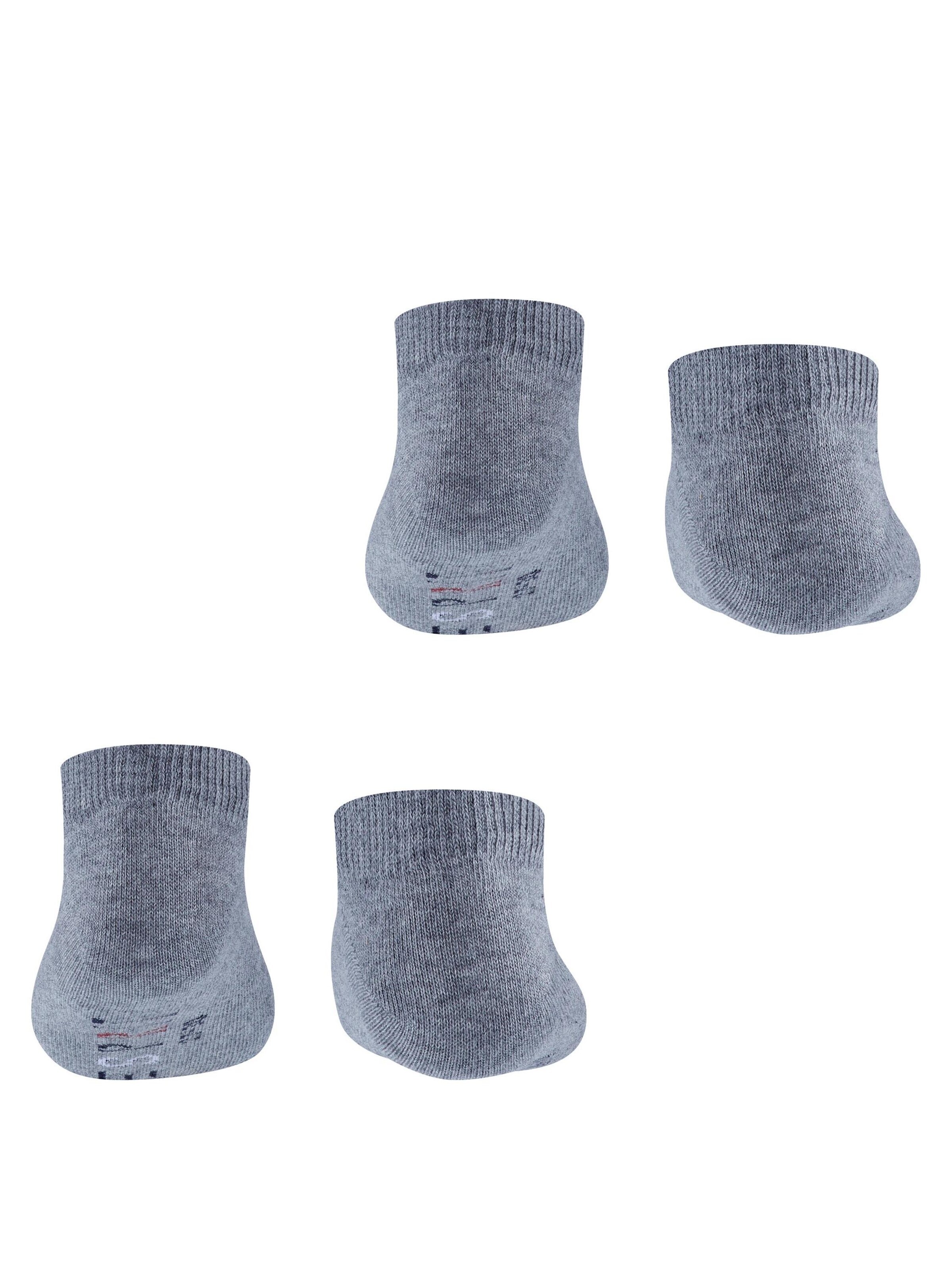 ESPRIT Socks 'Foot Logo 2-Pack' in Grey