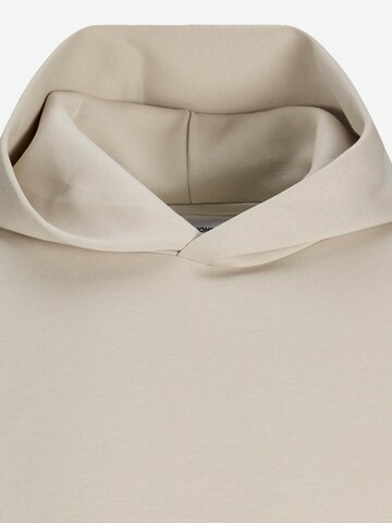 JACK & JONES Sweatshirt 'JJEBarron' in Beige