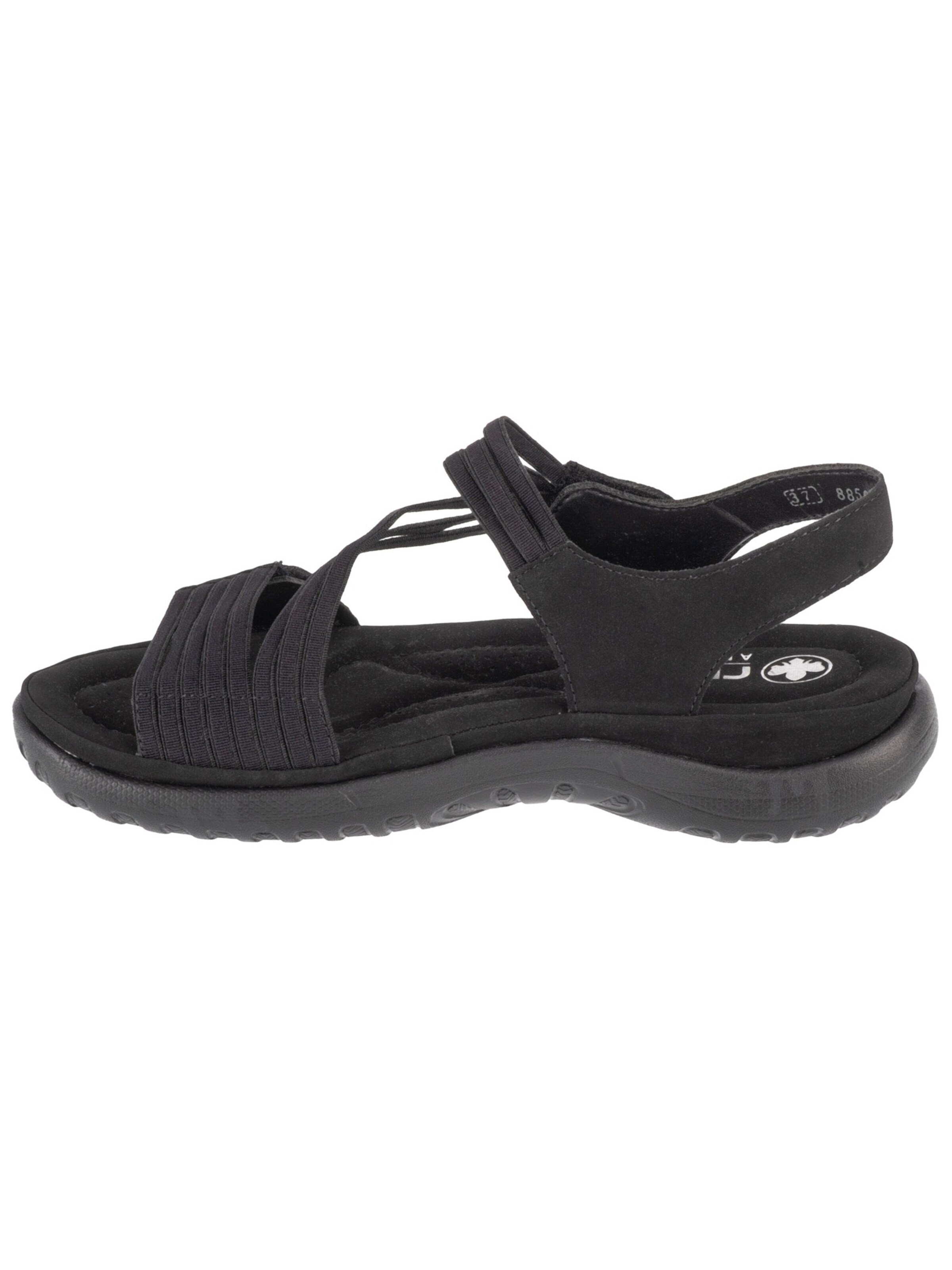 Sandales 'Rieker Sandals 64870' Rieker en noir