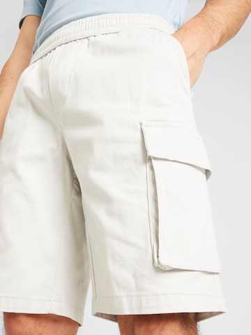 Regular Pantalon cargo 'CAM' Only & Sons en blanc
