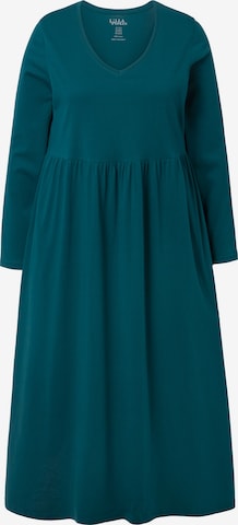 Ulla Popken Kleid in Blau: Vorderseite