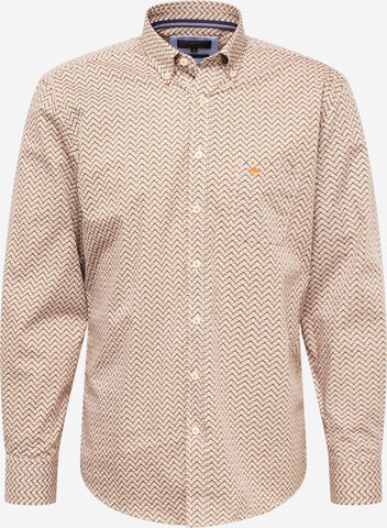 FYNCH-HATTON Regular Fit Hemd in Orange: predná strana