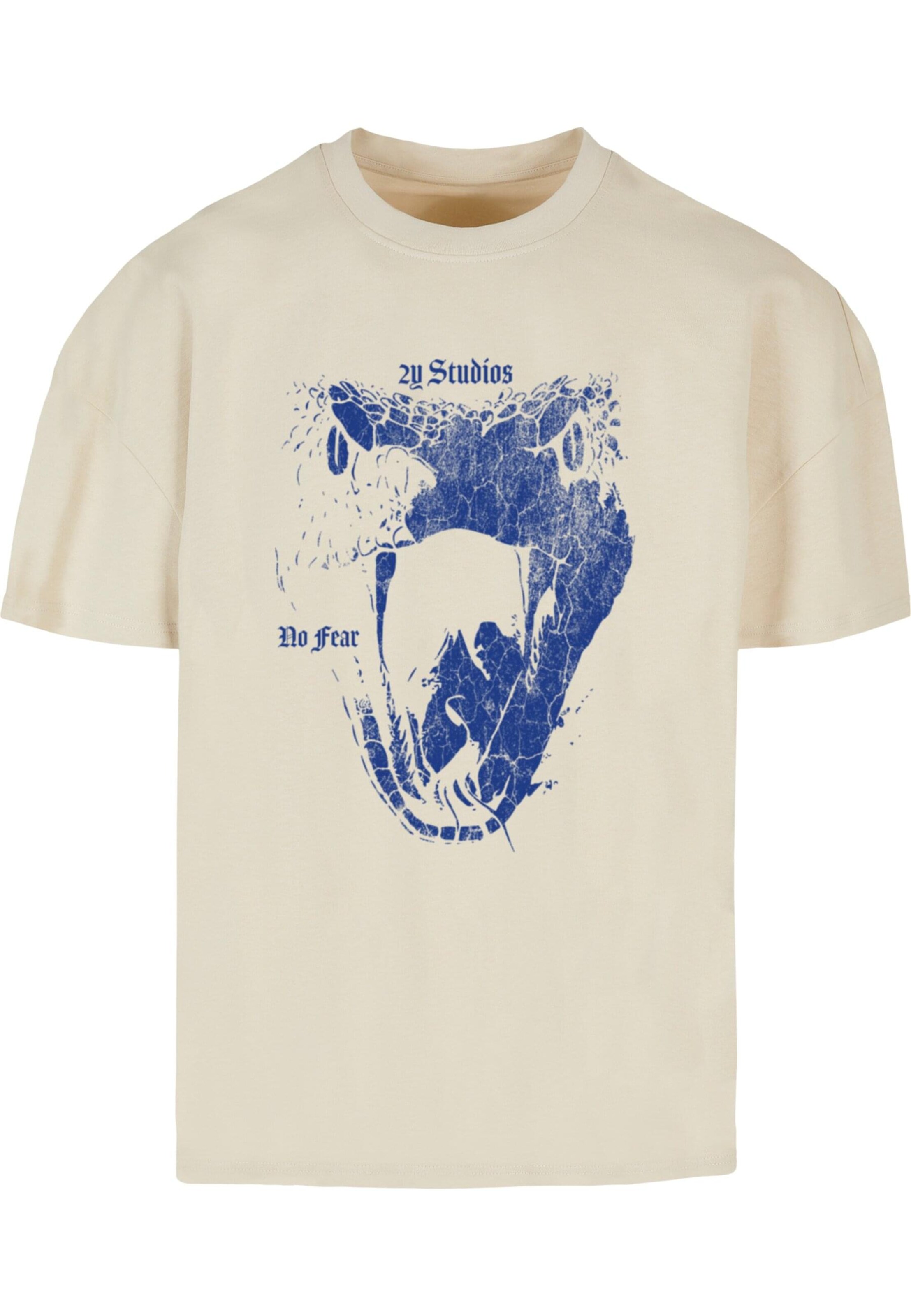 2Y Studios Shirt 'Snake' in Beige: front