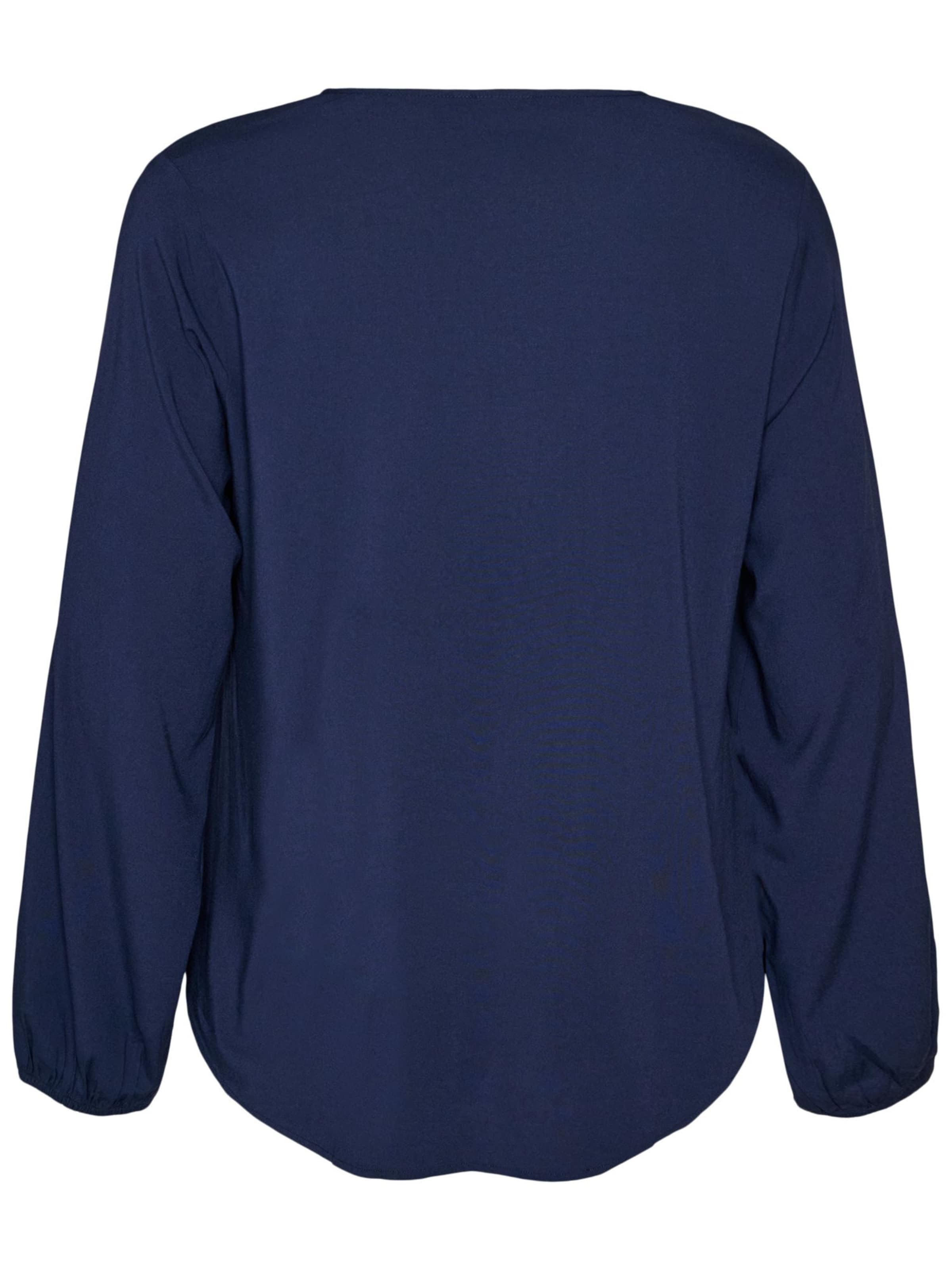 Camicia da donna 'LENNI' di Zizzi in blu