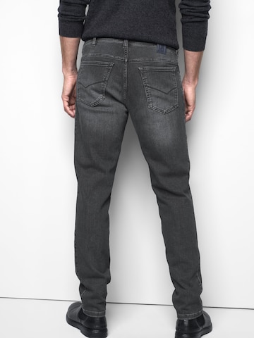 MEYER Loosefit Chinohose 'M5 Five 9-6294', Thermo in Grau
