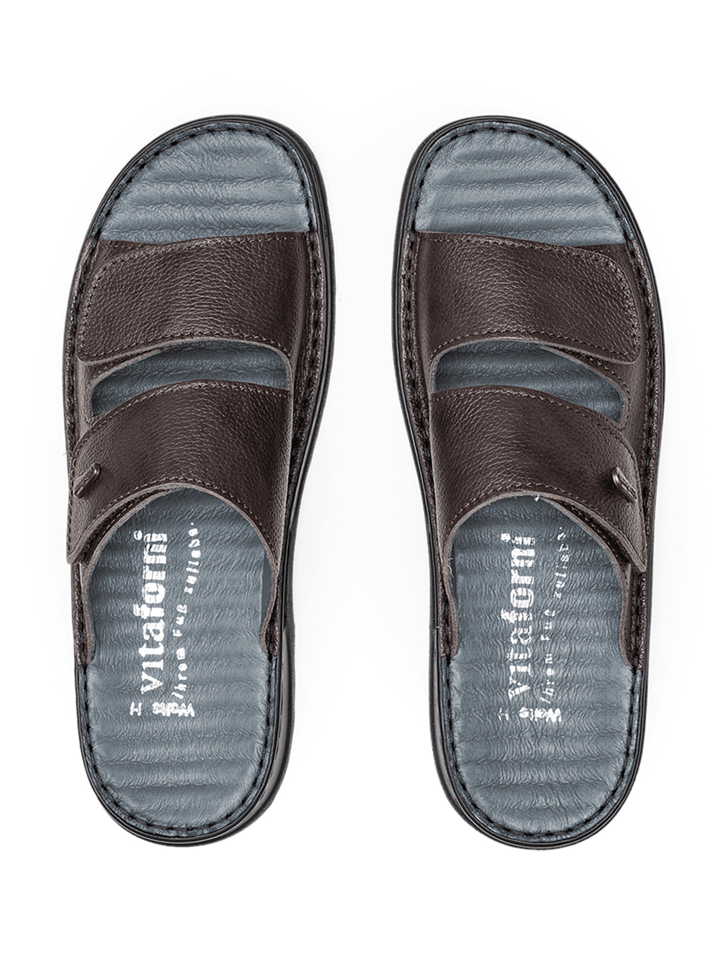 VITAFORM Pantolette in Braun