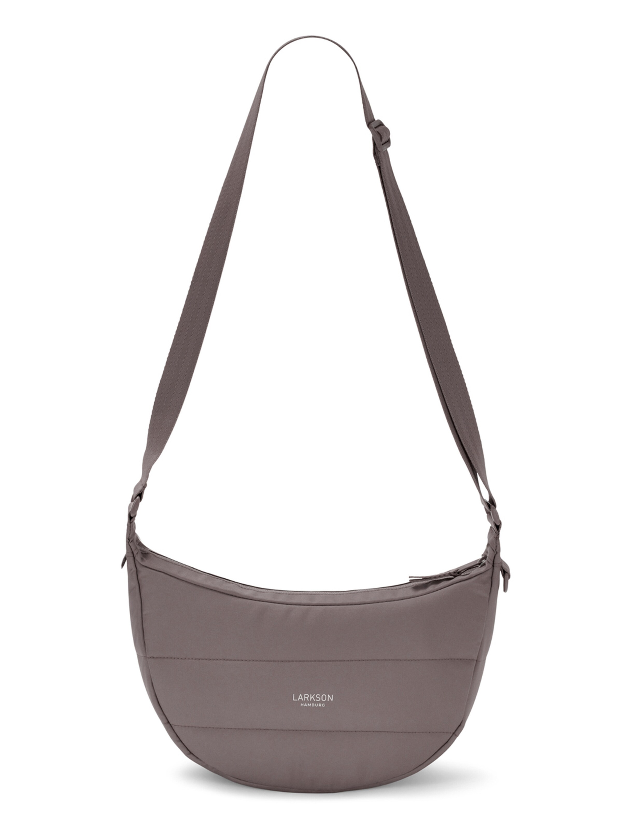 LARKSON Skuldertaske 'Emma Small' i brun: forside