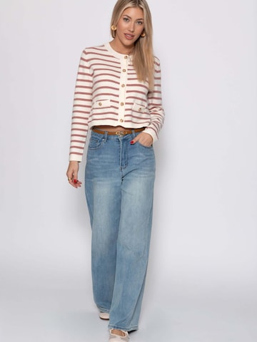 SASSYCLASSY Oversizestrickjacke‌‌ in Weiß