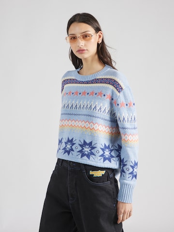 UNITED COLORS OF BENETTON Sweater in Blue: front