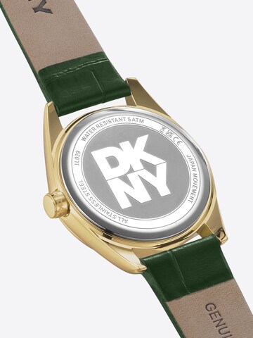 DKNY Quarzuhr 'Nolita Midi' in Grün
