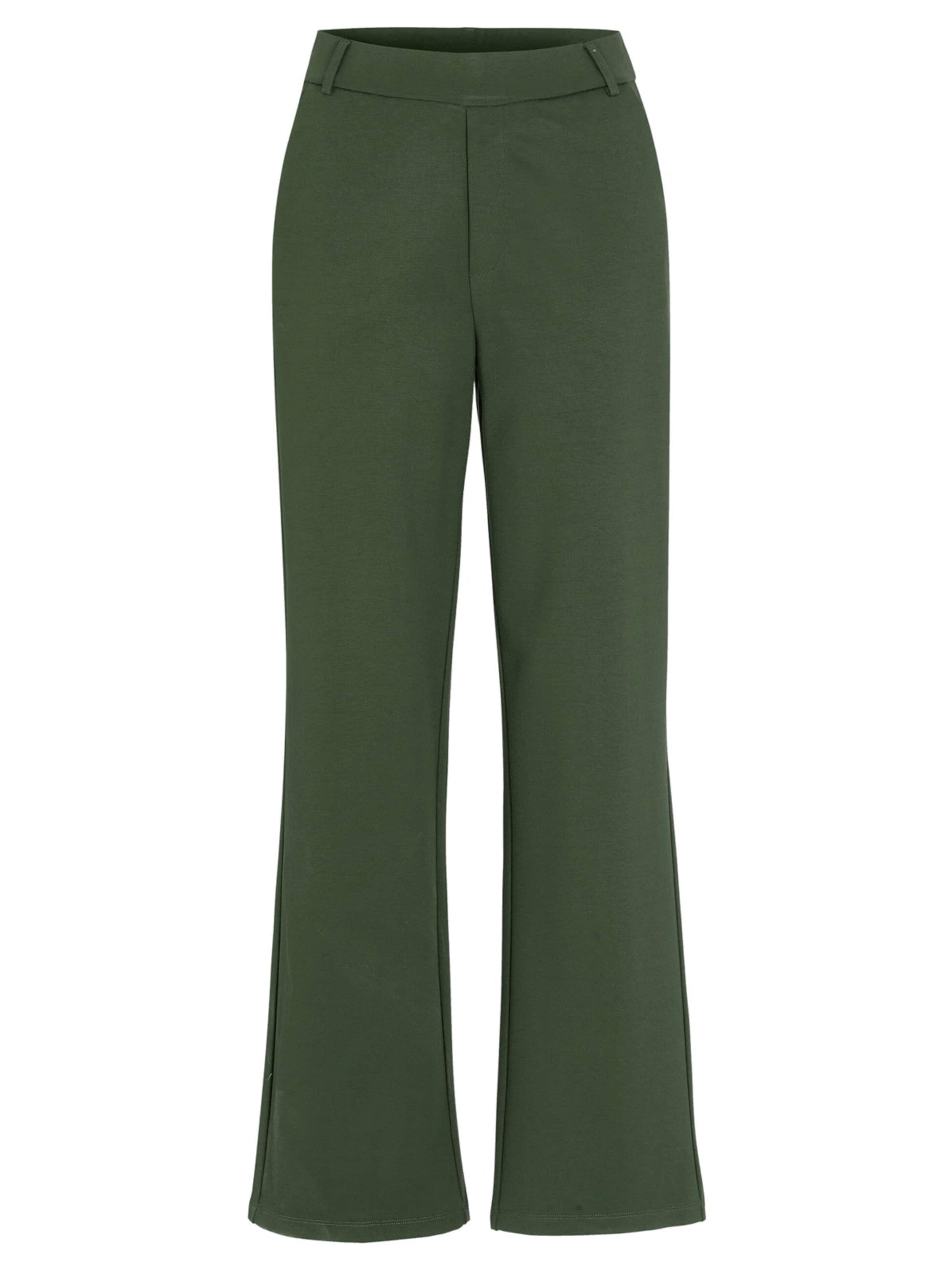 Cellbes of Sweden Loosefit Broek in Groen: voorkant